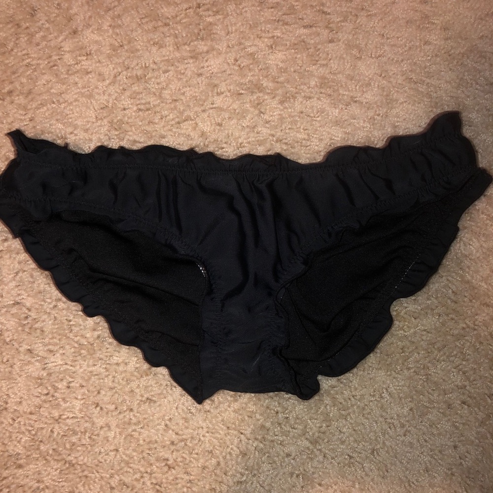 Black swimsuit bottoms